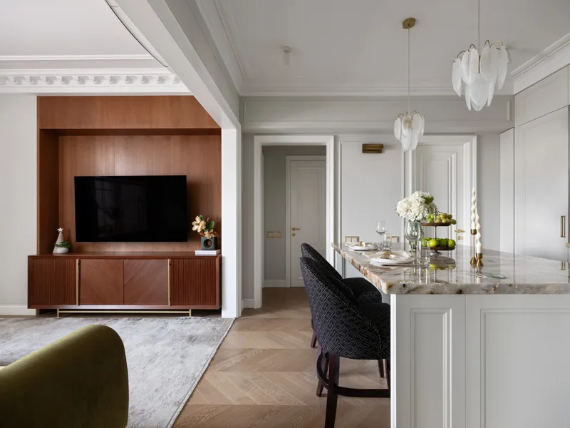 Номер в апартаментах «GM Apartments Жемчужина GM Apartments c Атмосферным Видом»
