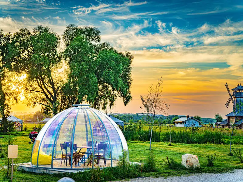 Глэмпинг «Остров», улица Царскосельская, дом 1