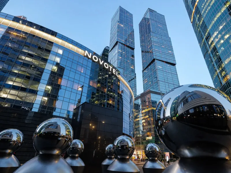Фасад / вход «Novotel Москва Сити»
