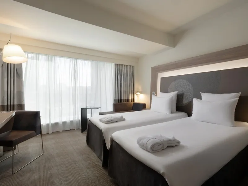 Двухместный номер Стандартный с видом на город в гостинице «Novotel Москва Сити»