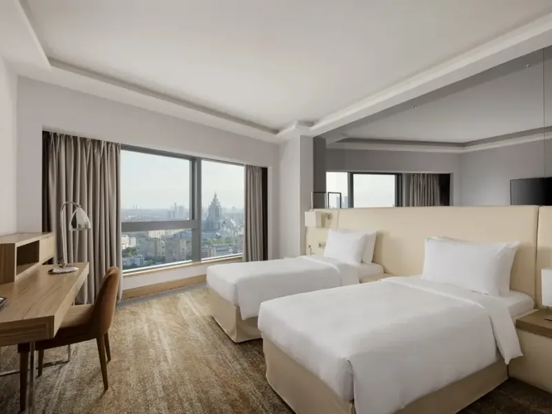 Двухместный номер Стандартный с видом на город в гостинице «Radisson Blu Олимпийский»