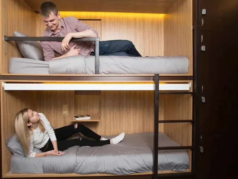 Фасад / вход «Check-in hotels Moscow Anohino Hostel»