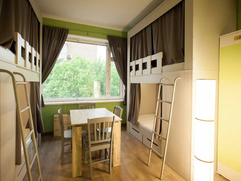 Кровать в общем номере в хостеле «Ester House»