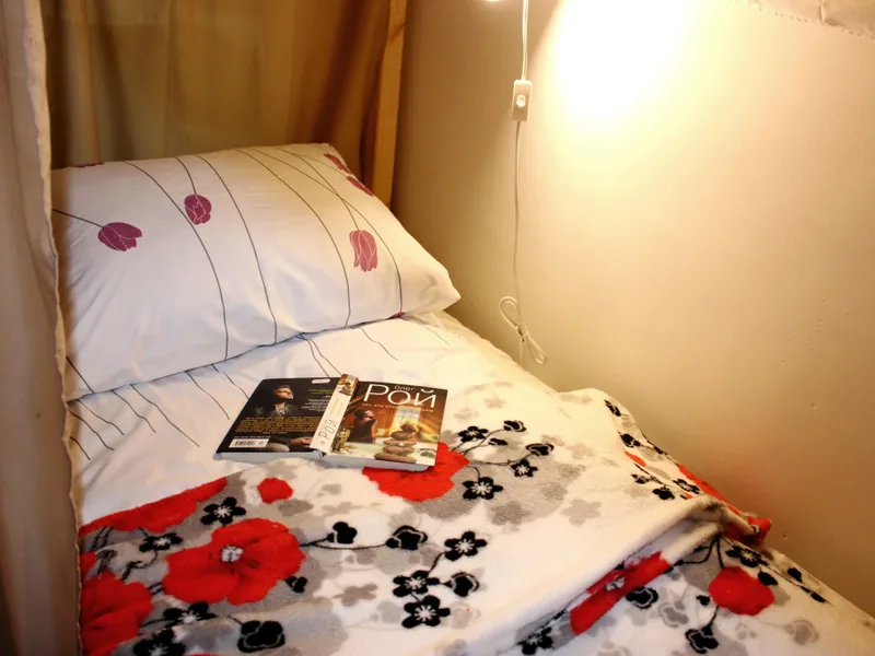 Кровать в общем номере (женский номер) в хостеле «Moskva.ru Hostel»