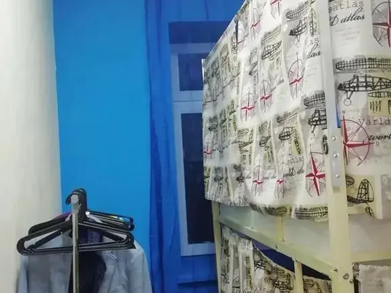Кровать в общем номере в хостеле «Filosof Hostel Na Taganke»