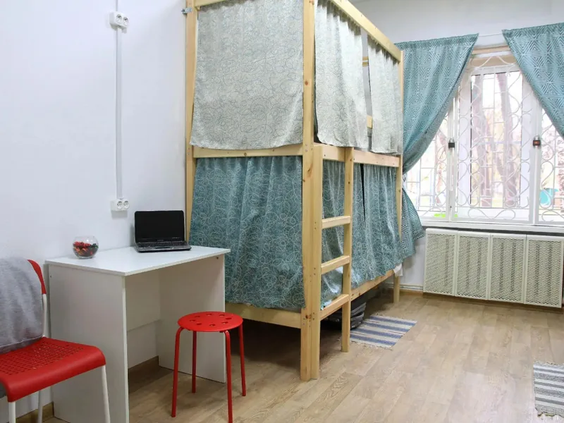 Кровать в общем номере в хостеле ««Измайловский парк»»