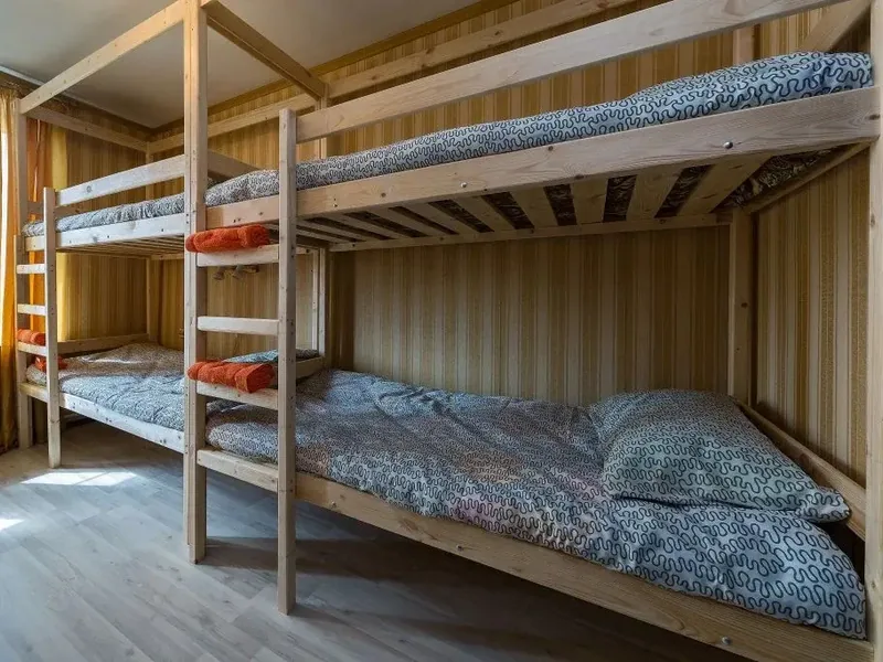 Номер в хостеле «Crazy Monkey Hostel next to the Moscow Zoo»