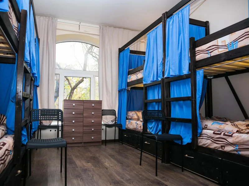 Кровать в общем номере (женский номер) в хостеле «Lighthost hostel»
