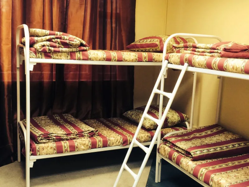 Кровать в общем номере (женский номер) в хостеле «Na Alma-Atinskoj Hostel»