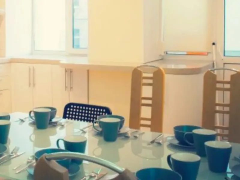 Фасад / вход «Sky City Hostel»