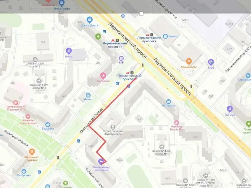 WeekendSleep Hostel, Zhulebinskij bul'var, 14, Москва