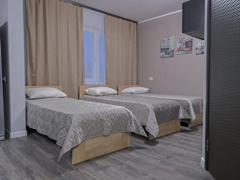 Номер в квартире «1к 58 м²  6 Кроватей»