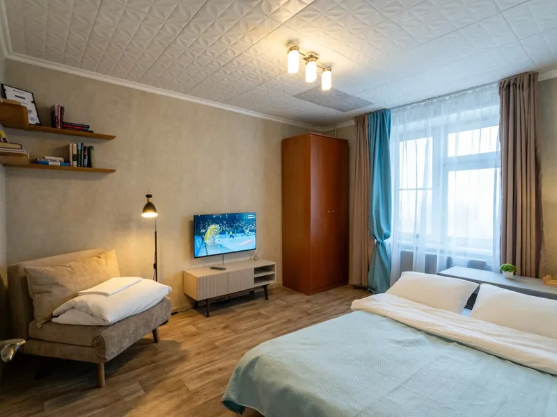 Номер в квартире «Кварт Рента 2к рядом с метро Молодежная»