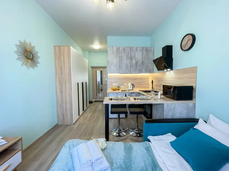 Номер в квартире «Студия Домио (Domio) в Apart Loft на Рябиновой»