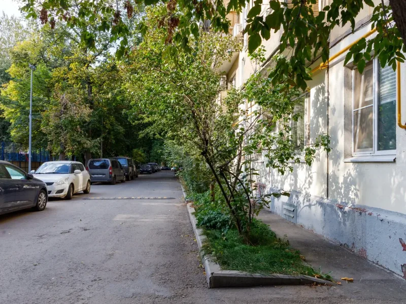Фасад / вход «Атмосферная Двухкомнатная в Духе Старой Москвы в 5 Минутах Пешком от Метро Аэропорт»