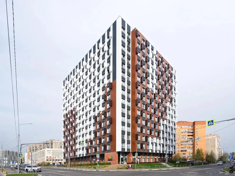 Фасад / вход «BestFlat24 (БэстФлэт24) на улице Колпакова 44»