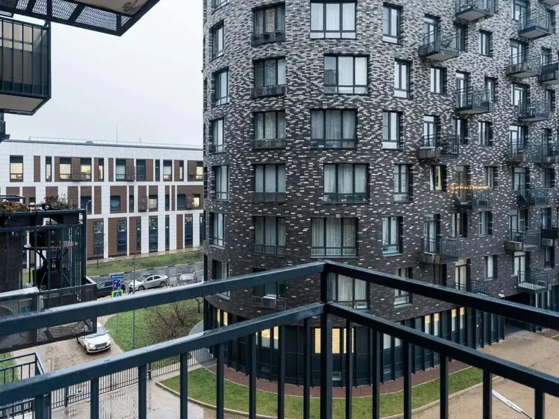 Фасад / вход «BestFlat24 (БэстФлэт24) на улице Лётная 21»
