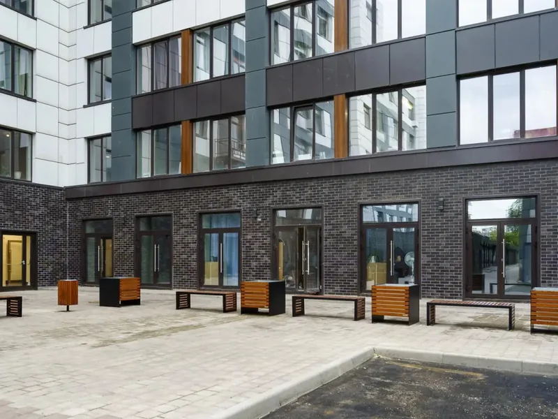 Фасад / вход «BestFlat24 (БэстФлэт24) на улице Шереметьевская 85с1»