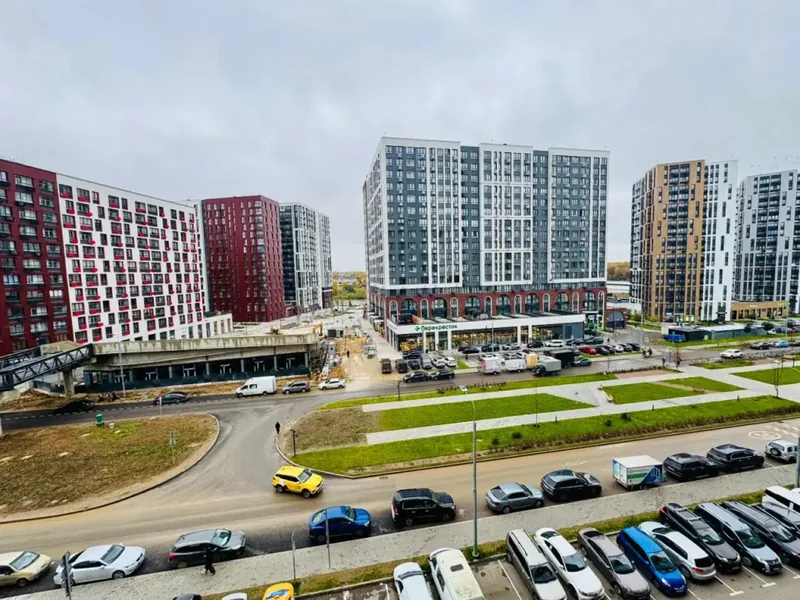 Фасад / вход «Однокомнатная новая Дайкер Сити до 4 человек у метро Прокшино»