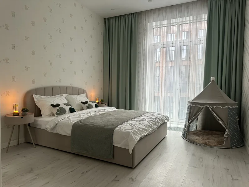 Номер в квартире «Дизайнерская Евротрешка Top Rooms в ЖК Зиларт»