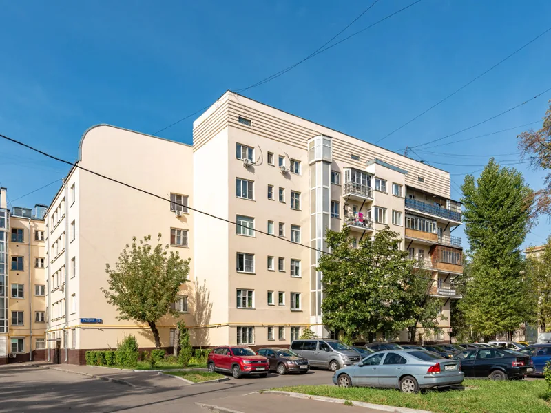 Фасад / вход «Двухкомнатная АсаПро Московском Лефортово»