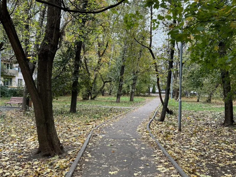 Фасад / вход «Двухкомнатная квартира около метро Народного Ополчения»