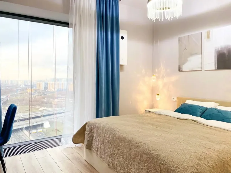 Номер в квартире «KatrinRent Suite view c Панорамными Окнами на 29 Этаже»