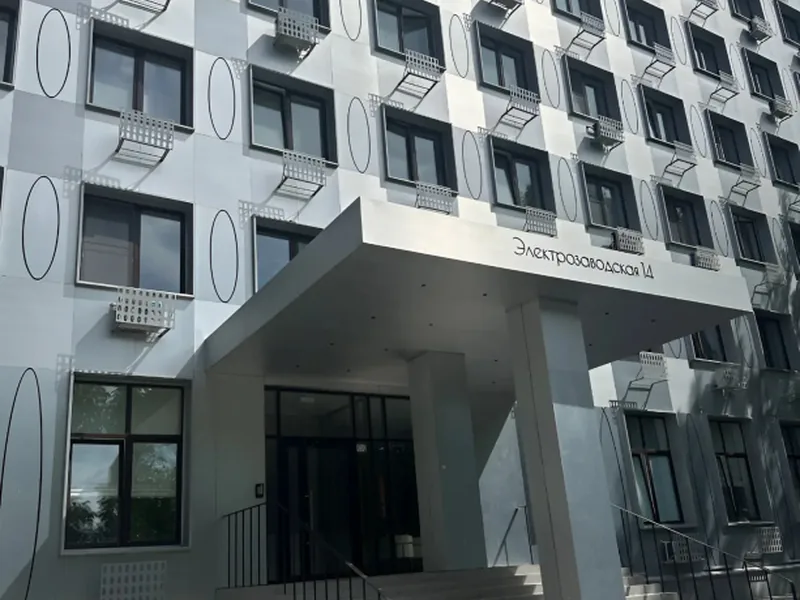 Фасад / вход «Комфортная квартира в 5 минутах от метро Электрозаводская»