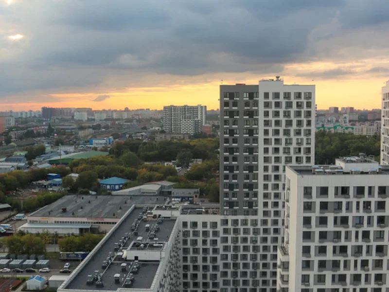 Фасад / вход «Новая Квартира Однушка с Красивым Видом на Люберцы»