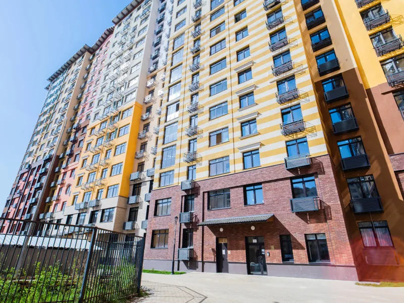 Фасад / вход «Квартира-студия, 18 м², 1 кровать»
