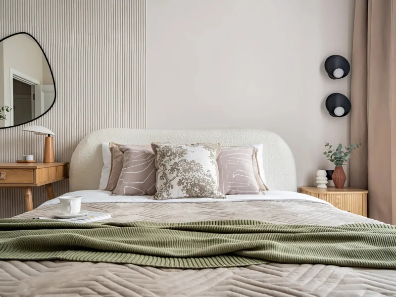 Трёхместные апартаменты с балконом и с красивым видом из окна в квартире «Merino Home Небо»