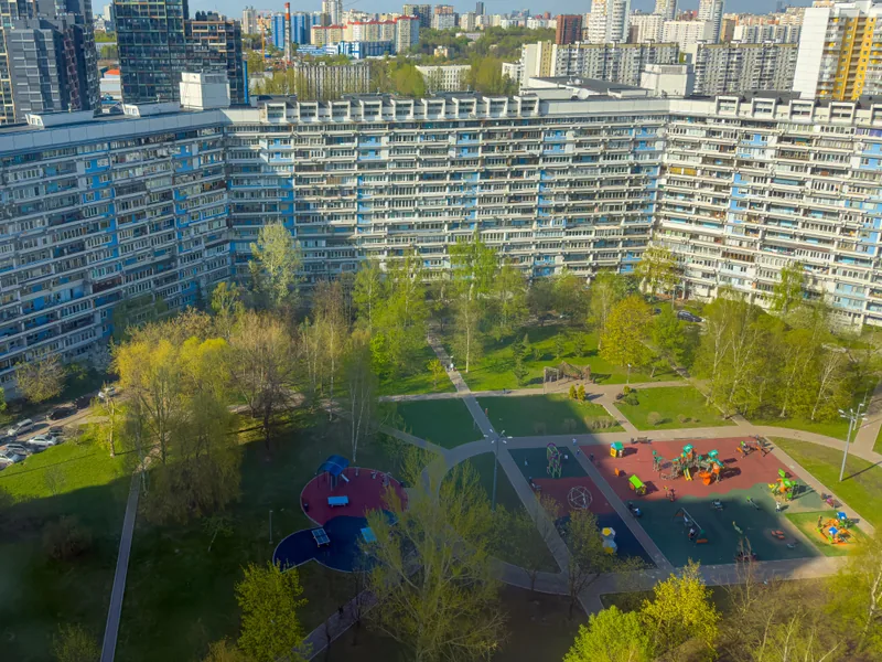 Фасад / вход «Однокомнатная ЛайлаТов на метро Чертановская»