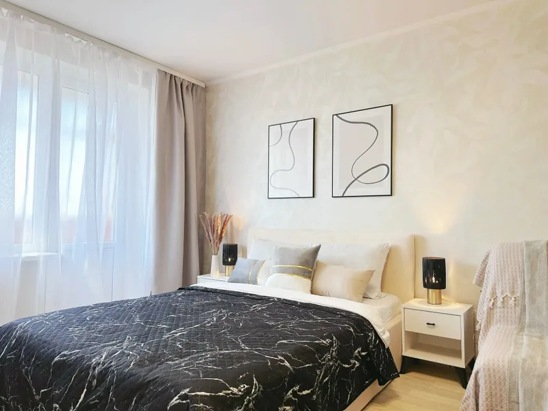 Фасад / вход «Однокомнатная ЛайлаТов на Метро Кантемировская»