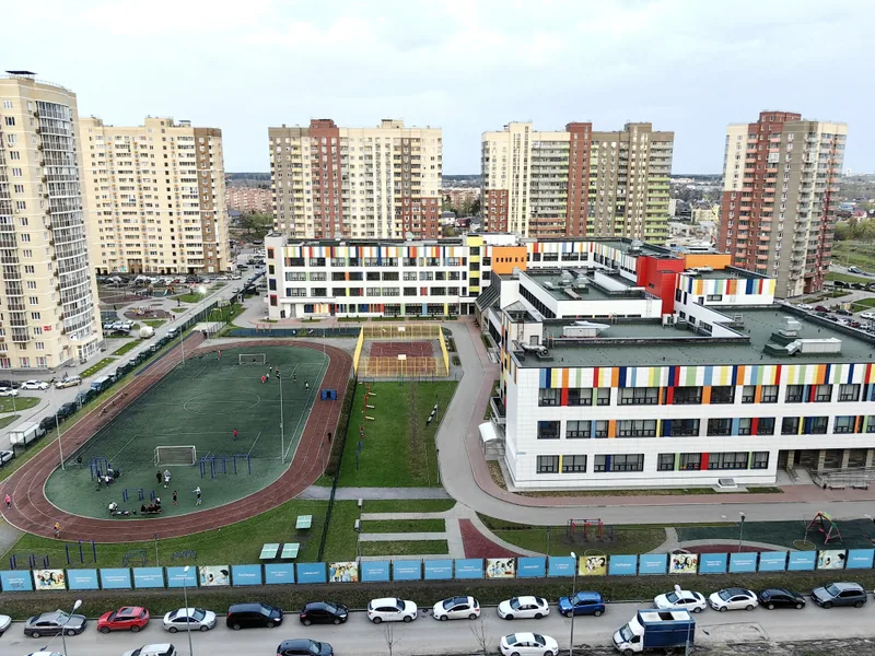 Фасад / вход «Однушка Цветная Гармония»