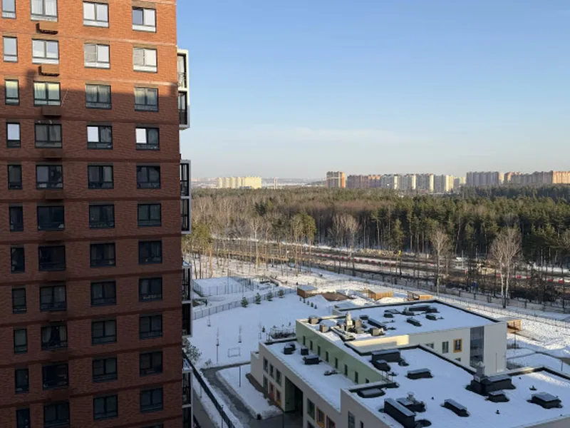 Фасад / вход «Просторная квартира в 15 минутах от метро Котельники»
