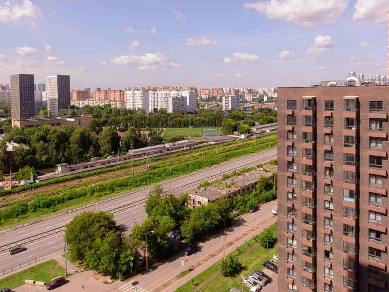 Фасад / вход «Просторная Евродвушка в 10 Минутах Пешком от М Котельники»