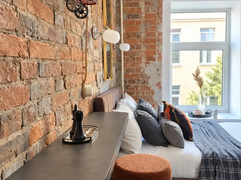 Номер в квартире «Red Brick Studio»