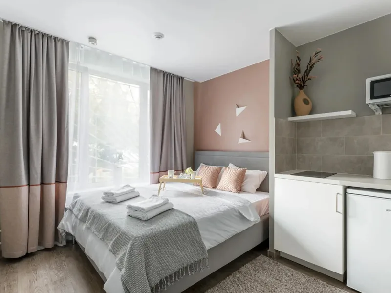 Двухместные апартаменты Standard в квартире «RentWill Sevanskaya 3»