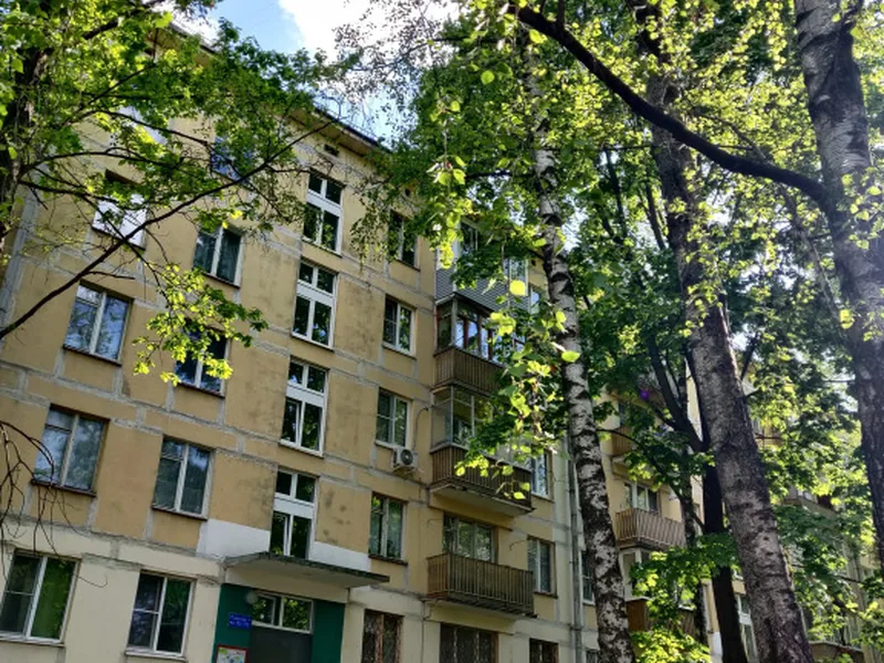 Фасад / вход «Трехкомнатная с балконом Домио (Domio) метро Зюзино»