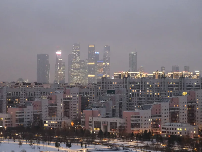 Фасад / вход «с видом на Москоу-Сити на Ходынском бульваре»