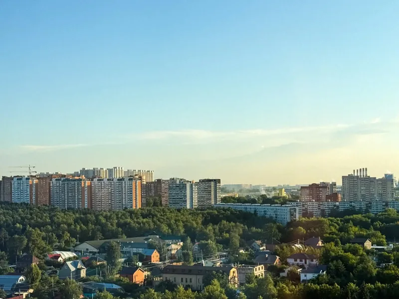 Фасад / вход «Стильная студия с панорамным видом на город»