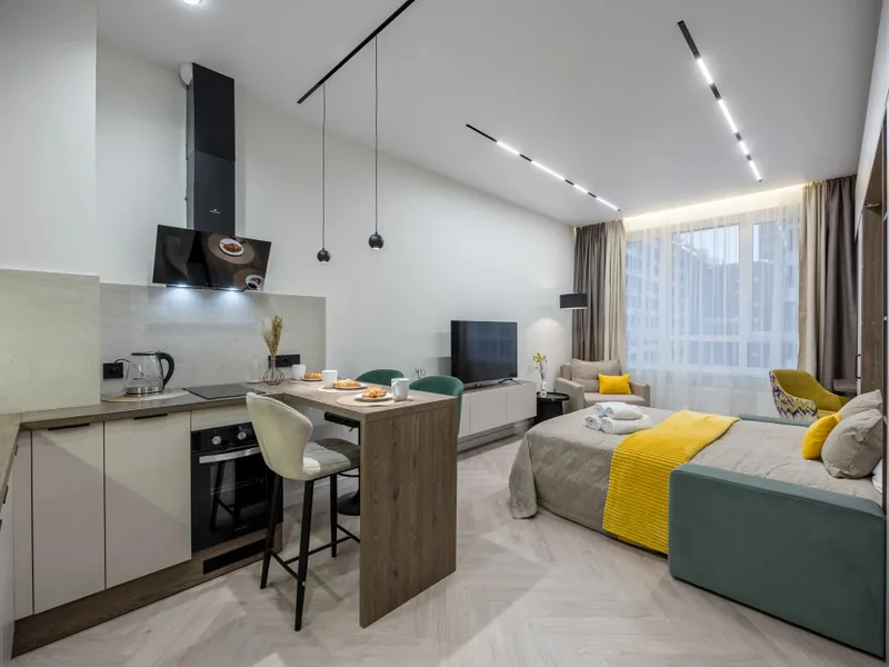 Номер в квартире «Cтудия 28 м² Метро Прокшино»