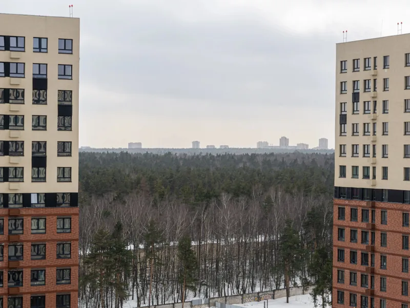Фасад / вход «Студия Небо в ЖК Томилино Парк»