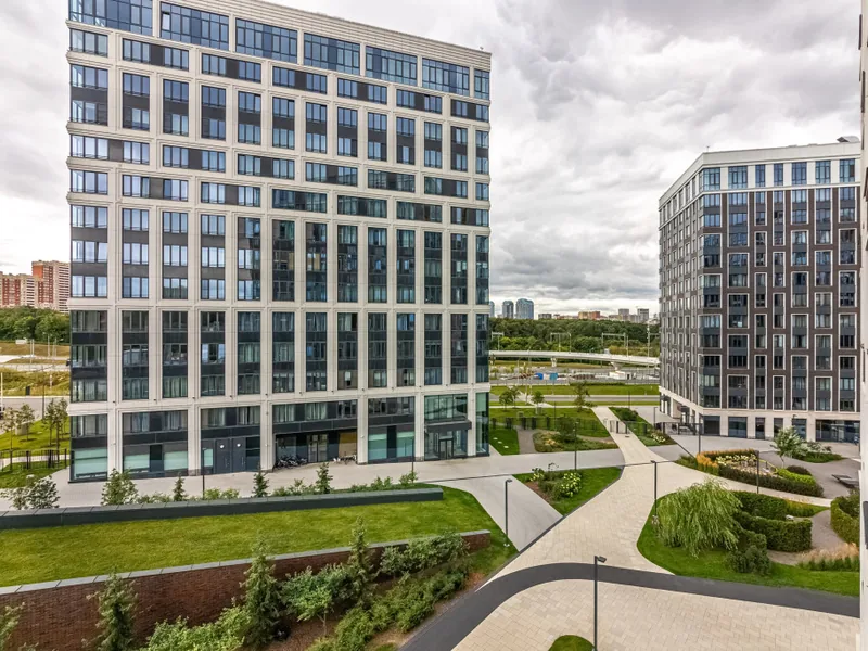 Фасад / вход «Студия Smart Host в ЖК West Garden»