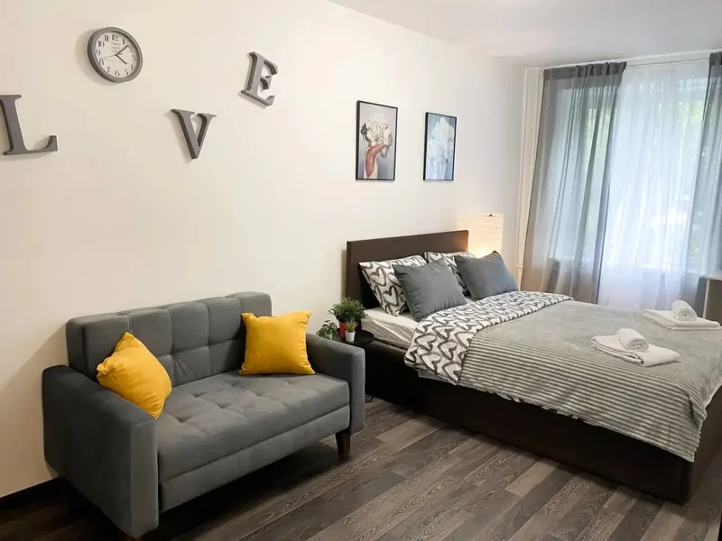 Номер в квартире «Top Rooms: Двухкомнатная у метро Текстильщики»