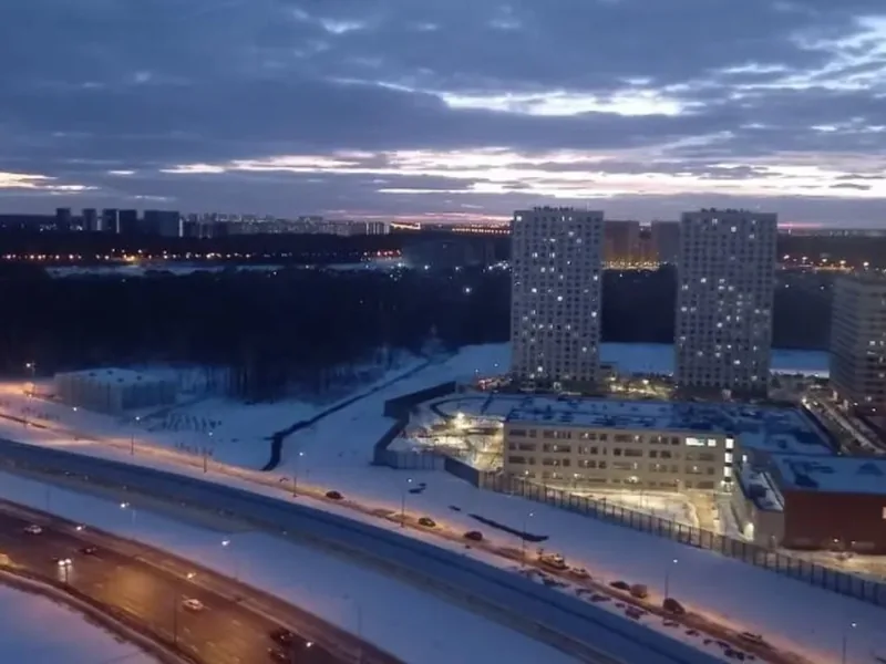 Фасад / вход «Mila Apart с Отдельной Спальней и Кухней-гостиной в Саларьево»