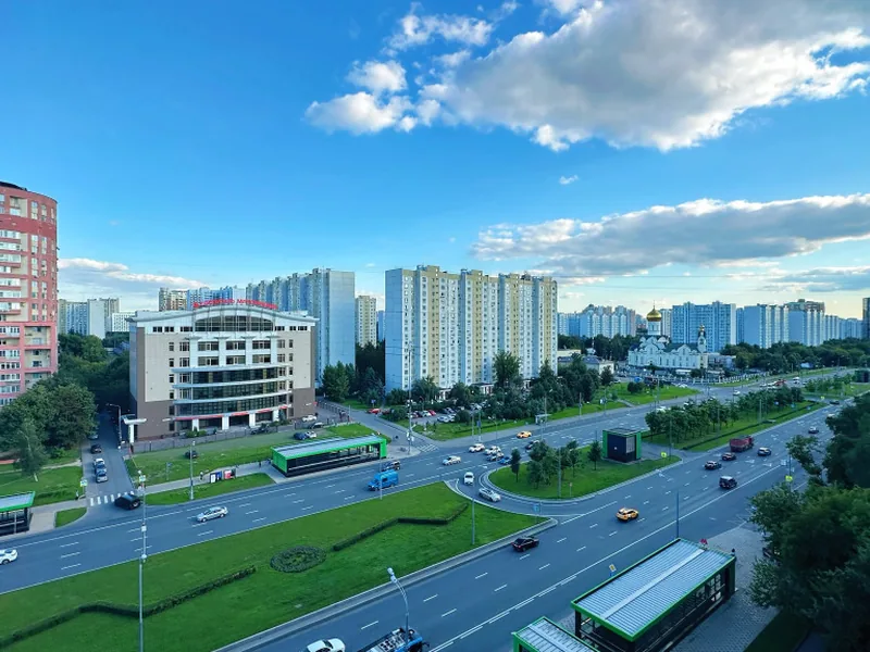 Фасад / вход «Уютная квартира на метро Раменки»