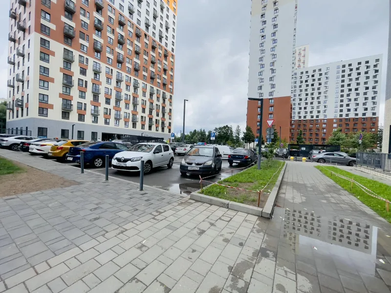 Фасад / вход «Уютная однушка на Видной»