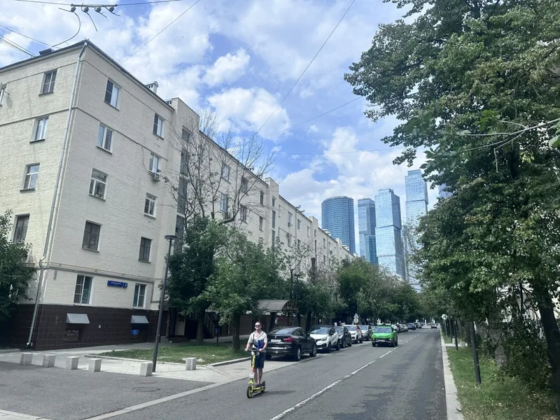 Фасад / вход «Уютная рядом с Киевским вокзалом»