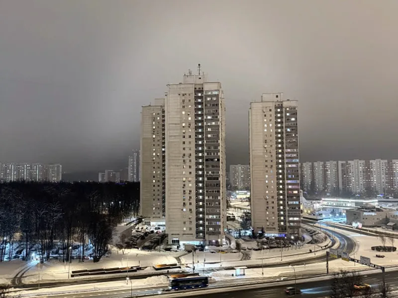 Фасад / вход «Уютная Студия на Ленинском Проспекте»